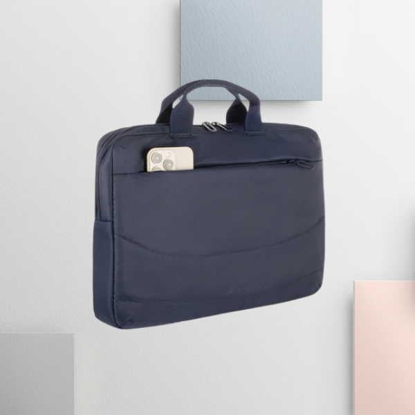 Tucano Borsa Idea set: 15.6″ krepšys kompiuteriui + pelė mėlynas aprašymas - Prekės nuotrauka
