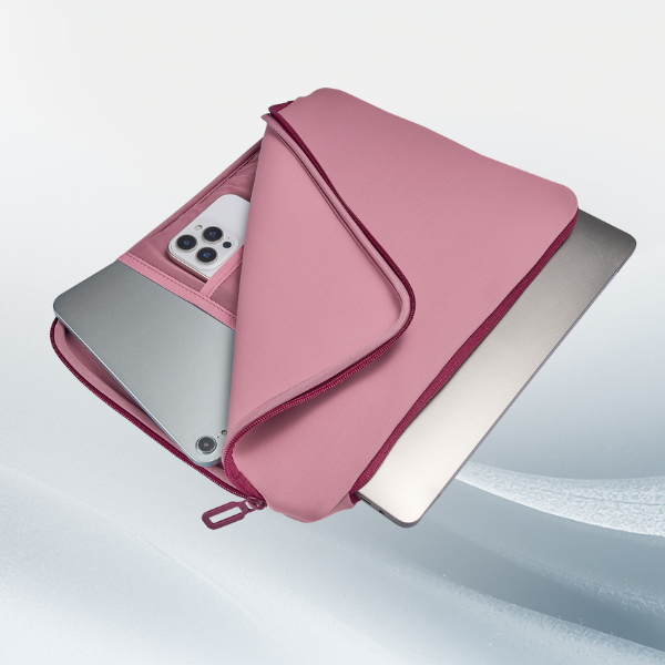 Tucano Colore Sleeve krepšys kompiuteriui 17“/18” for 17“/18” laptops pink aprašymas - Prekės nuotrauka
