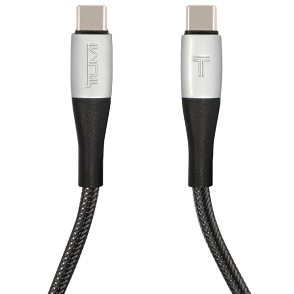 TUMI TUCCSUSBC kabelis USB-C - USB-C 1.5mFast Charging juodos spalvos aprašymas - Prekės nuotrauka