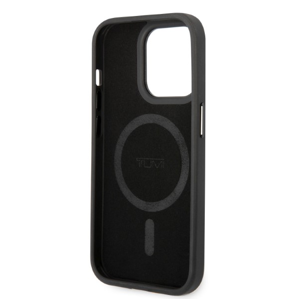 Tumi TUHMP15LRBAK Apple iPhone 15 Pro 6.1″ juodos spalvos kietas dėklas with Leather Ballistic Pattern and MagSafe aprašymas - Prekės nuotrauka Tumi TUHMP15LRBAK Apple iPhone 15 Pro 6.1″ juodos spalvos kietas dėklas with Leather Ballistic Pattern and MagSafe aprašymas - Prekės nuotrauka