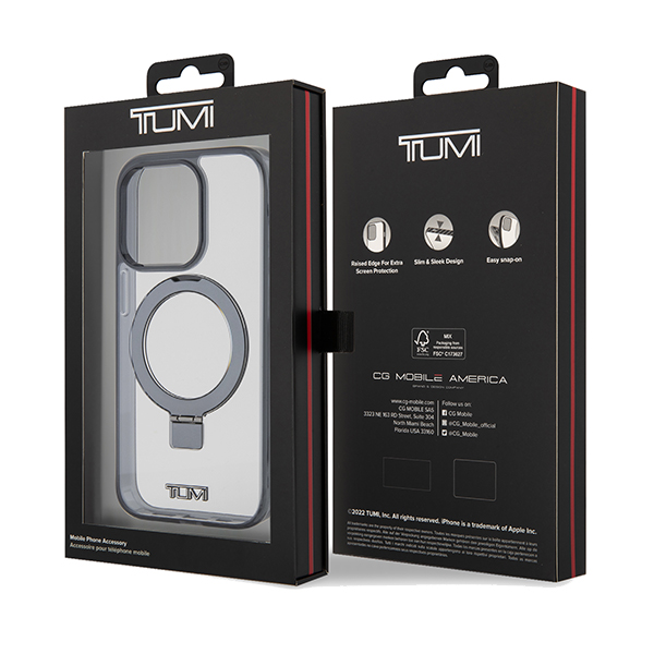Tumi TUHMP15LSSFC Apple iPhone 15 Pro 6.1″ baltos spalvos kietas dėklas with skaidrus Ring Stand and MagSafe aprašymas - Prekės nuotrauka Tumi TUHMP15LSSFC Apple iPhone 15 Pro 6.1″ baltos spalvos kietas dėklas with skaidrus Ring Stand and MagSafe aprašymas - Prekės nuotrauka