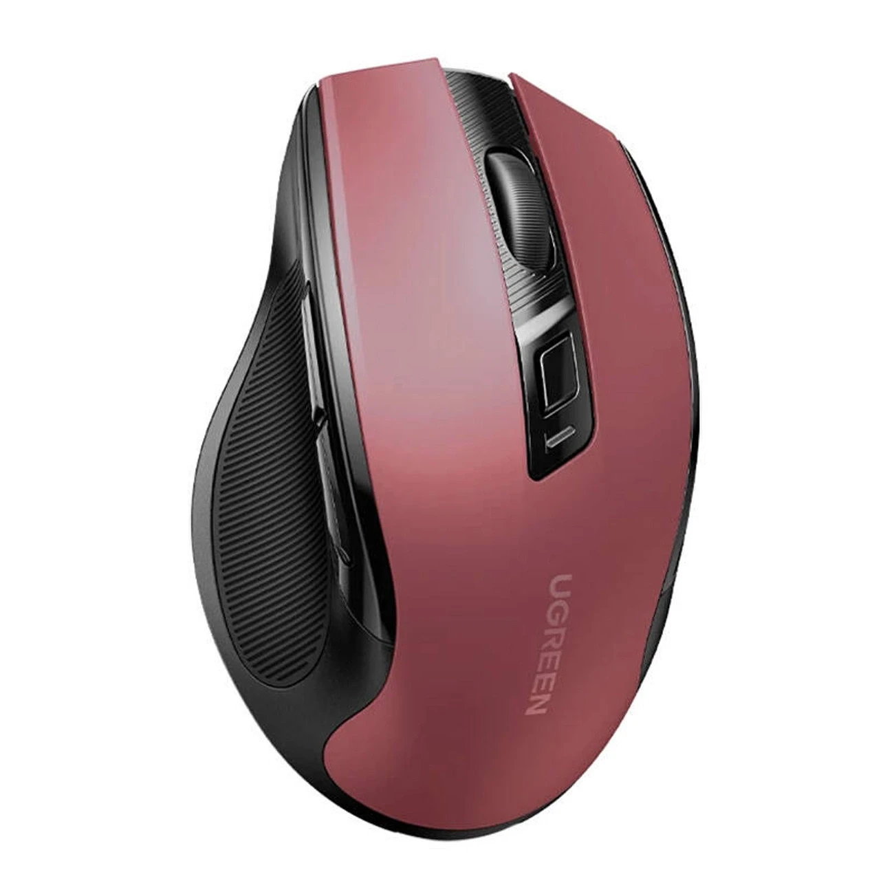 Ugreen MU006 belaidė optinė pelė USB 2.4GHz / Bluetooth 5.0 4000 DPI - raudonos spalvos aprašymas - Prekės nuotrauka