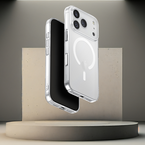 UNIQ Airsuit Dėklas Apple iPhone 17 Pro Magclick Charging skaidrus aprašymas - Prekės nuotrauka UNIQ Airsuit Dėklas Apple iPhone 17 Pro Magclick Charging skaidrus aprašymas - Prekės nuotrauka