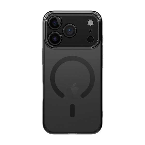 UNIQ Airsuit Dėklas iPhone 17 Pro Magclick įkrovimas, juodos spalvos aprašymas - Prekės nuotrauka