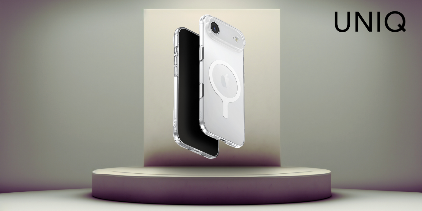 UNIQ Airsuit Dėklas iPhone Air Magclick Charging skaidrus aprašymas - Prekės nuotrauka