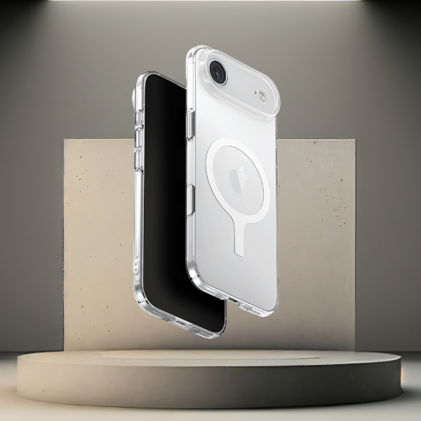 UNIQ Airsuit Dėklas iPhone Air Magclick Charging skaidrus aprašymas - Prekės nuotrauka