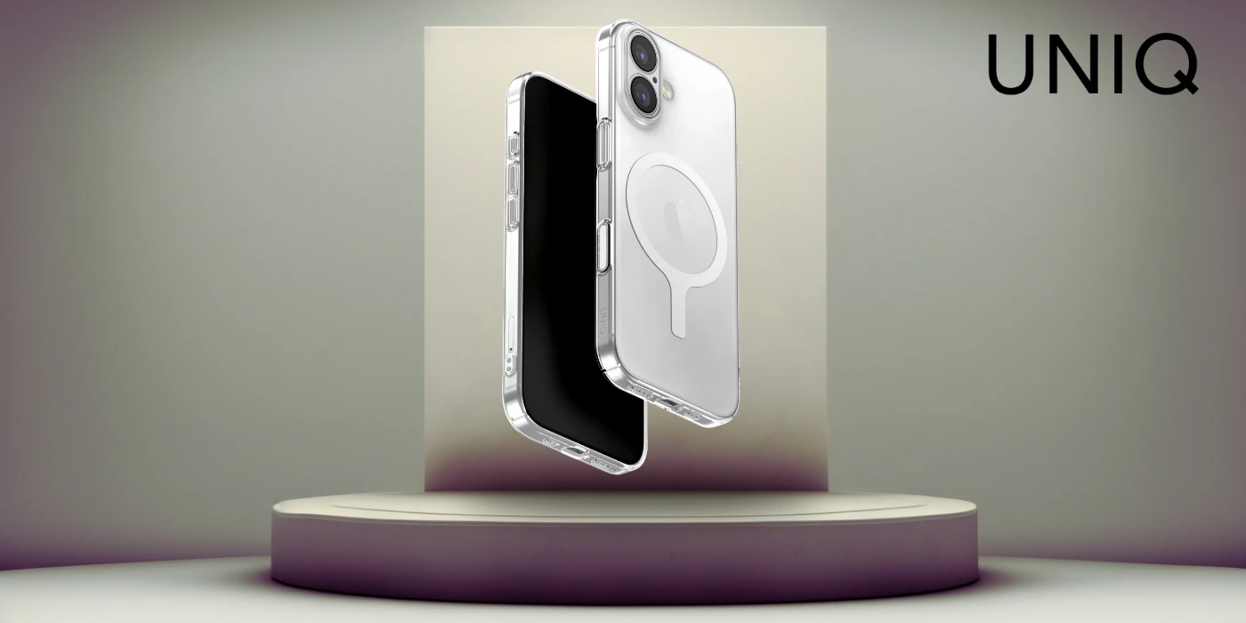 UNIQ Airsuit dėklas skirtas Apple iPhone 17 Magclick Charging skaidrus aprašymas - Prekės nuotrauka UNIQ Airsuit dėklas skirtas Apple iPhone 17 Magclick Charging skaidrus aprašymas - Prekės nuotrauka