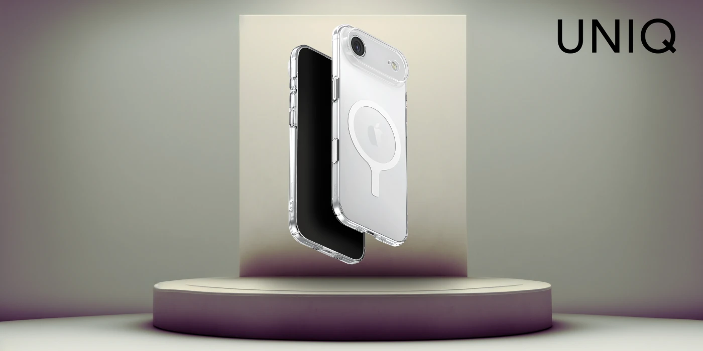UNIQ Airsuit dėklas skirtas Apple iPhone Air Magclick Charging skaidrus aprašymas - Prekės nuotrauka UNIQ Airsuit dėklas skirtas Apple iPhone Air Magclick Charging skaidrus aprašymas - Prekės nuotrauka
