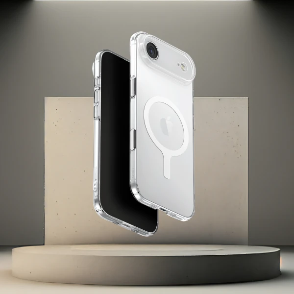 UNIQ Airsuit dėklas skirtas Apple iPhone Air Magclick Charging skaidrus aprašymas - Prekės nuotrauka UNIQ Airsuit dėklas skirtas Apple iPhone Air Magclick Charging skaidrus aprašymas - Prekės nuotrauka
