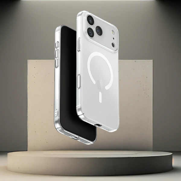 UNIQ Airsuit dėklas skirtas Apple iPhone 17 Pro Max Magclick Charging skaidrus aprašymas - Prekės nuotrauka UNIQ Airsuit dėklas skirtas Apple iPhone 17 Pro Max Magclick Charging skaidrus aprašymas - Prekės nuotrauka