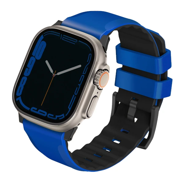 UNIQ apyrankė Linus Apple Watch Series1/2/3/4/5/6/7/8/9/SE/SE2/Ultra/Ultra 2 42/44/45/49mm Airosoft Silicone mėlynos spalvos aprašymas - Prekės nuotrauka UNIQ apyrankė Linus Apple Watch Series1/2/3/4/5/6/7/8/9/SE/SE2/Ultra/Ultra 2 42/44/45/49mm Airosoft Silicone mėlynos spalvos aprašymas - Prekės nuotrauka