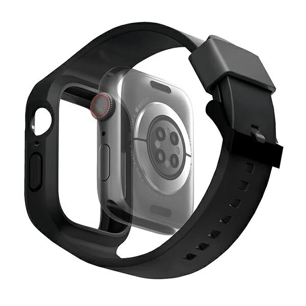 UNIQ apyrankė Monos 2in1 Apple Watch Strap+ Case Series 4/5/6/7/8/9/SE/SE2 44/45mm. juodos spalvos aprašymas - Prekės nuotrauka UNIQ apyrankė Monos 2in1 Apple Watch Strap+ Case Series 4/5/6/7/8/9/SE/SE2 44/45mm. juodos spalvos aprašymas - Prekės nuotrauka