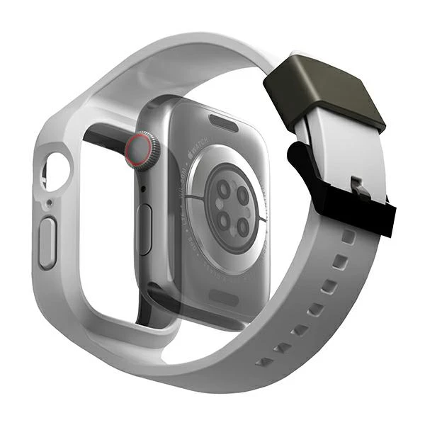 UNIQ apyrankė Monos 2in1 Apple Watch Strap+ Case Series 4/5/6/7/8/9/SE/SE2 44/45mm. pilkos spalvos aprašymas - Prekės nuotrauka UNIQ apyrankė Monos 2in1 Apple Watch Strap+ Case Series 4/5/6/7/8/9/SE/SE2 44/45mm. pilkos spalvos aprašymas - Prekės nuotrauka