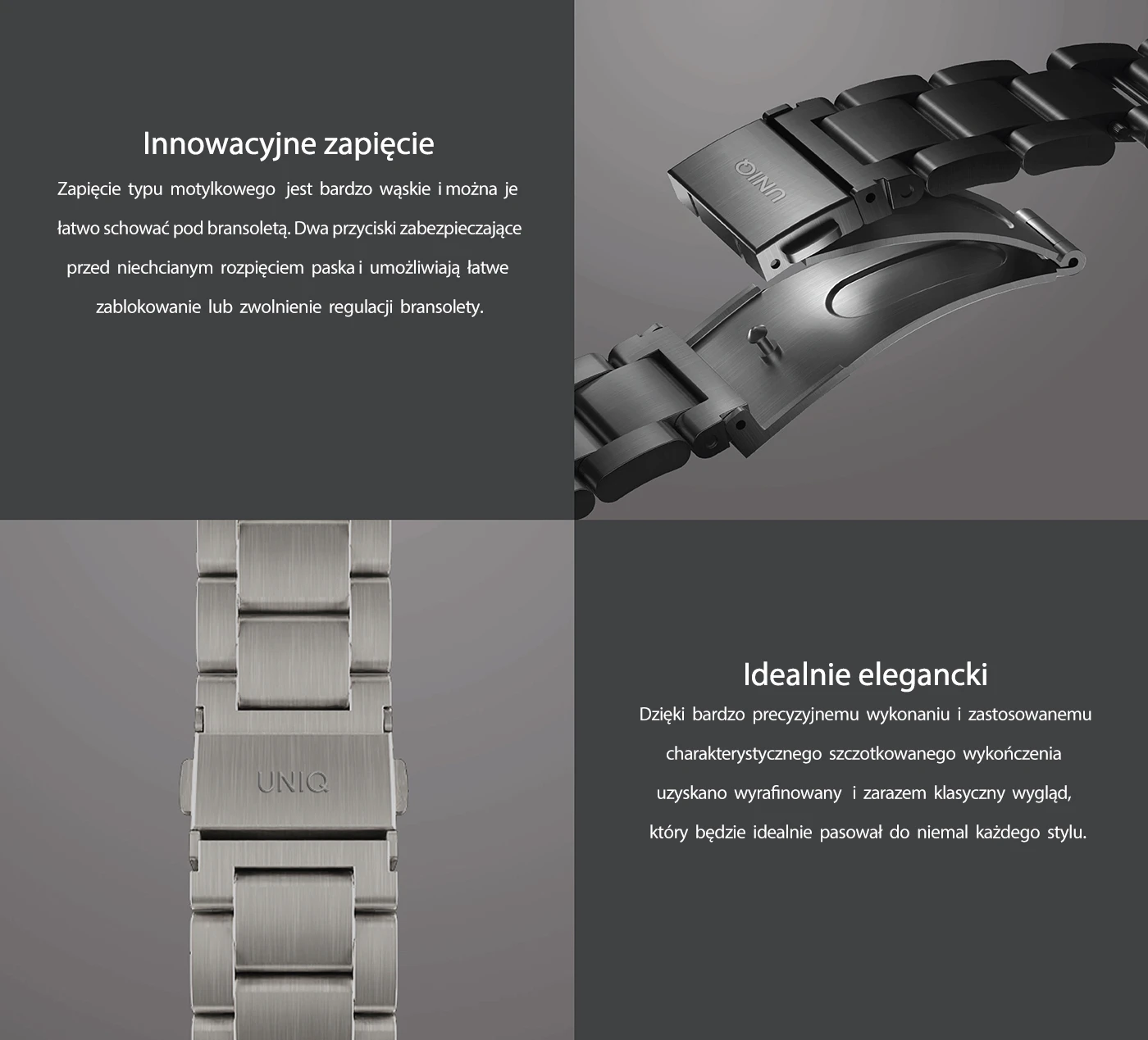 UNIQ apyrankė Osta Apple Watch 42/44/45/ 49mm Series 1/2/3/4/5/6/7/8/9/10/SE/SE2/Ultra/Ultra 2 Stainless Steel sidabro spalvos aprašymas - Prekės nuotrauka UNIQ apyrankė Osta Apple Watch 42/44/45/ 49mm Series 1/2/3/4/5/6/7/8/9/10/SE/SE2/Ultra/Ultra 2 Stainless Steel sidabro spalvos aprašymas - Prekės nuotrauka