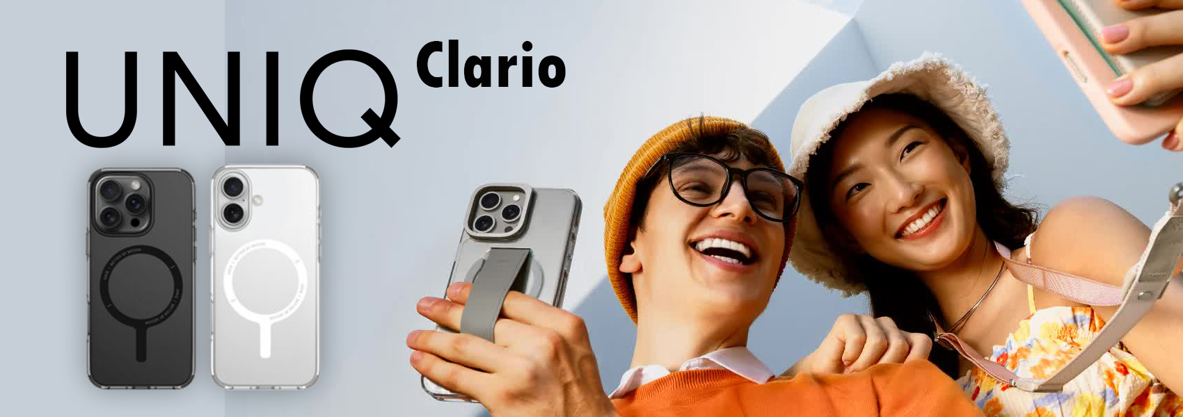 UNIQ Clario Apple iPhone 16 Plus 6.7″ Magclick Charging dėklas skaidrus lucent clear aprašymas - Prekės nuotrauka UNIQ Clario Apple iPhone 16 Plus 6.7″ Magclick Charging dėklas skaidrus lucent clear aprašymas - Prekės nuotrauka