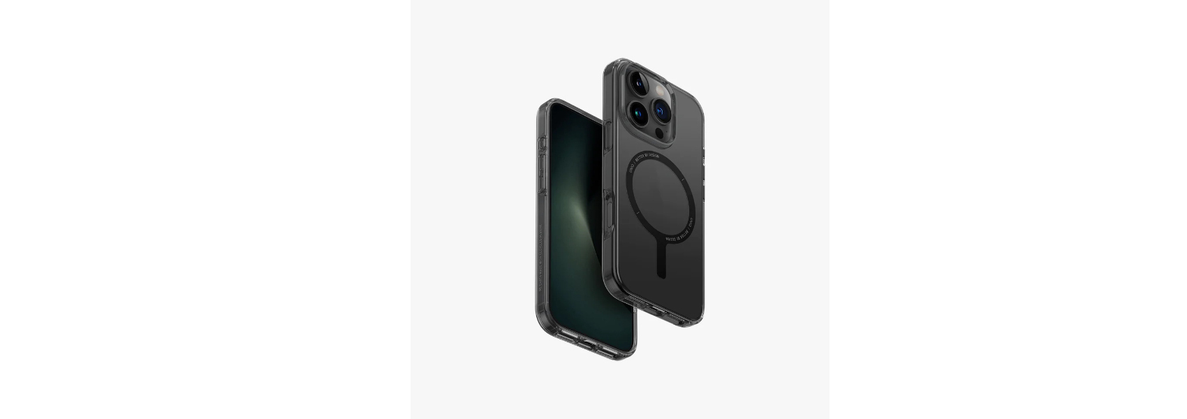 UNIQ Clario dėklas Apple iPhone 16 Pro 6.3″ Magclick Charging smoke smoke aprašymas - Prekės nuotrauka UNIQ Clario dėklas Apple iPhone 16 Pro 6.3″ Magclick Charging smoke smoke aprašymas - Prekės nuotrauka