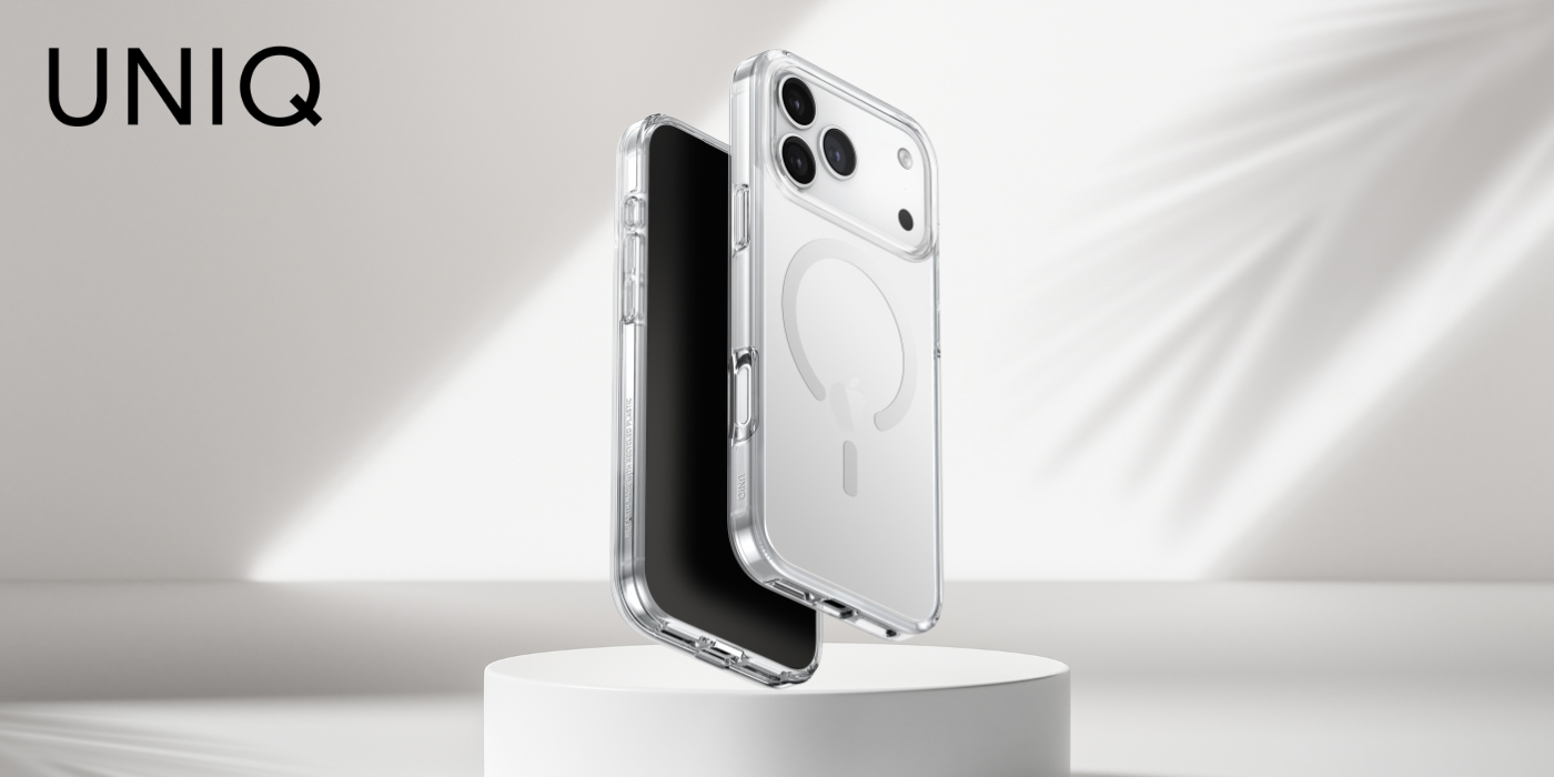 UNIQ Clario Dėklas Apple iPhone 17 Pro Max Magclick Charging skaidrus aprašymas - Prekės nuotrauka UNIQ Clario Dėklas Apple iPhone 17 Pro Max Magclick Charging skaidrus aprašymas - Prekės nuotrauka