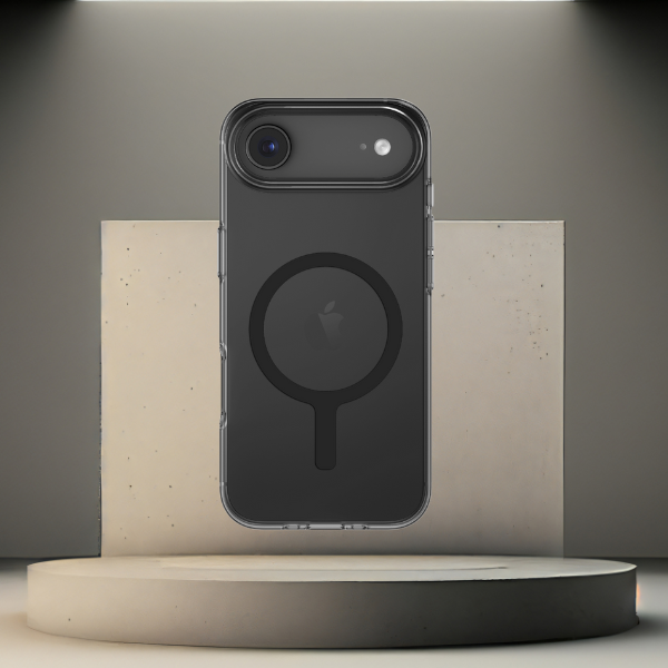 UNIQ Clario Dėklas Apple iPhone Air Magclick Charging juodos spalvos aprašymas - Prekės nuotrauka UNIQ Clario Dėklas Apple iPhone Air Magclick Charging juodos spalvos aprašymas - Prekės nuotrauka