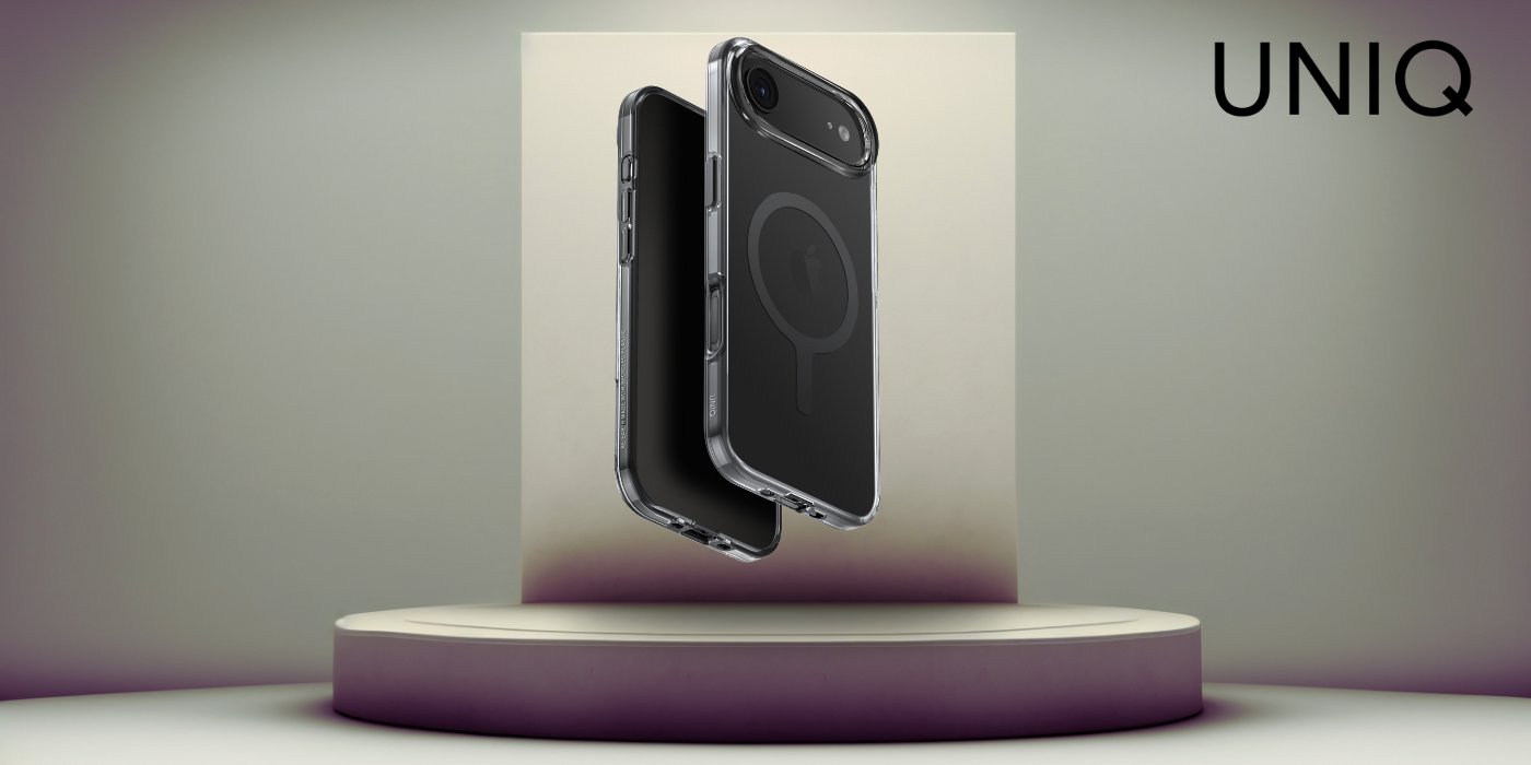 UNIQ Clario Dėklas Apple iPhone Air Magclick Charging juodos spalvos aprašymas - Prekės nuotrauka UNIQ Clario Dėklas Apple iPhone Air Magclick Charging juodos spalvos aprašymas - Prekės nuotrauka