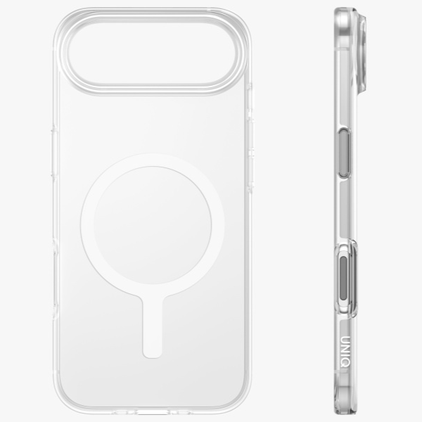 UNIQ Clario Dėklas iPhone Air Magclick Charging skaidrus aprašymas - Prekės nuotrauka