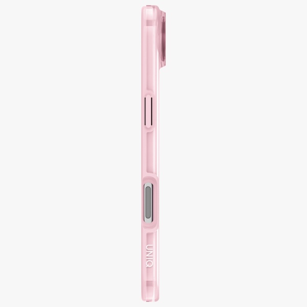 UNIQ Clario Dėklas iPhone Air Magclick Charging rožinės spalvos aprašymas - Prekės nuotrauka