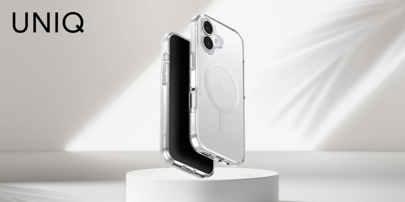 UNIQ Clario dėklas skirtas Apple iPhone 17 Magclick Charging skaidrus aprašymas - Prekės nuotrauka UNIQ Clario dėklas skirtas Apple iPhone 17 Magclick Charging skaidrus aprašymas - Prekės nuotrauka