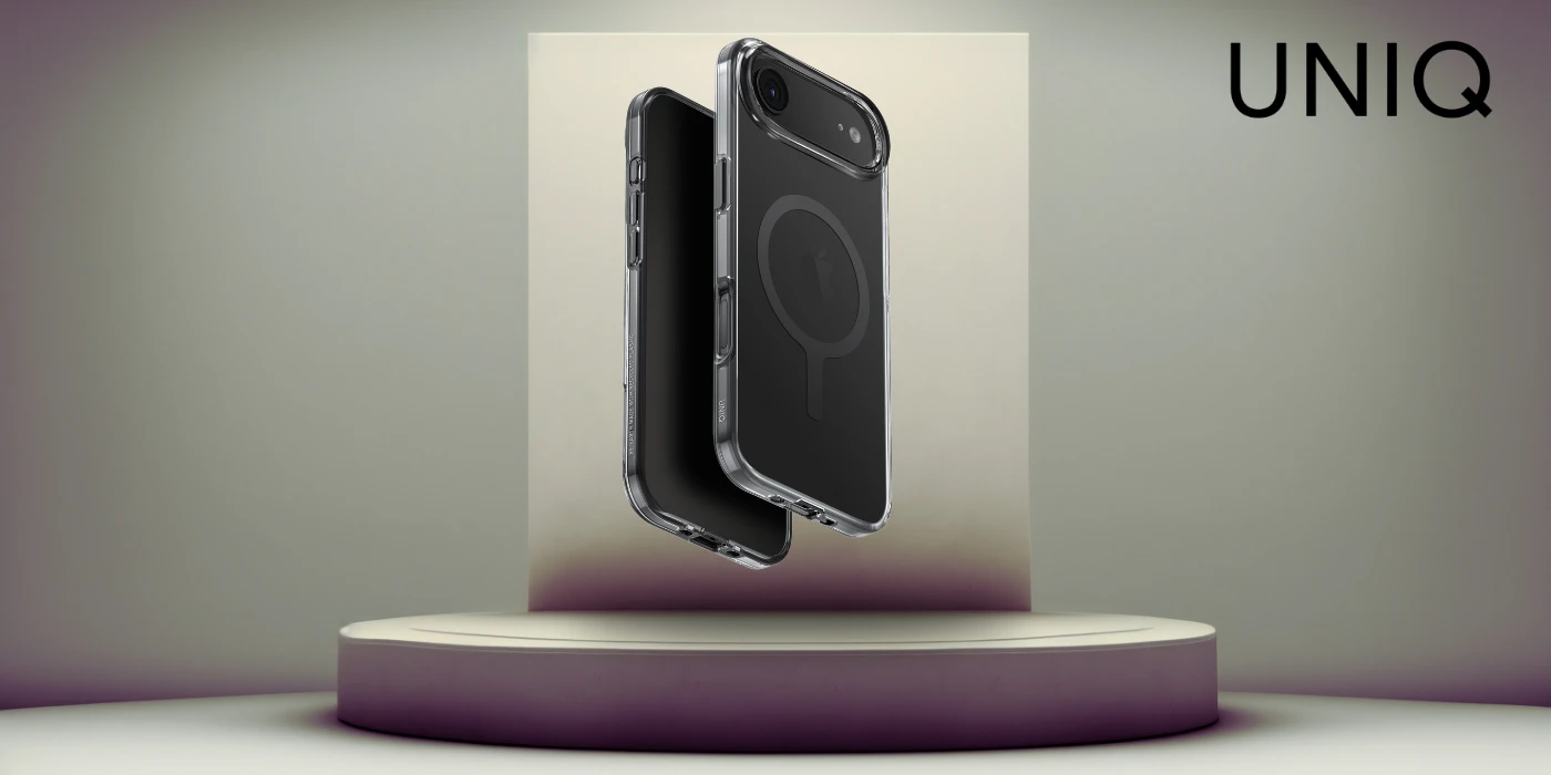 UNIQ Clario dėklas skirtas Apple iPhone Air Magclick Charging juodos spalvos aprašymas - Prekės nuotrauka UNIQ Clario dėklas skirtas Apple iPhone Air Magclick Charging juodos spalvos aprašymas - Prekės nuotrauka