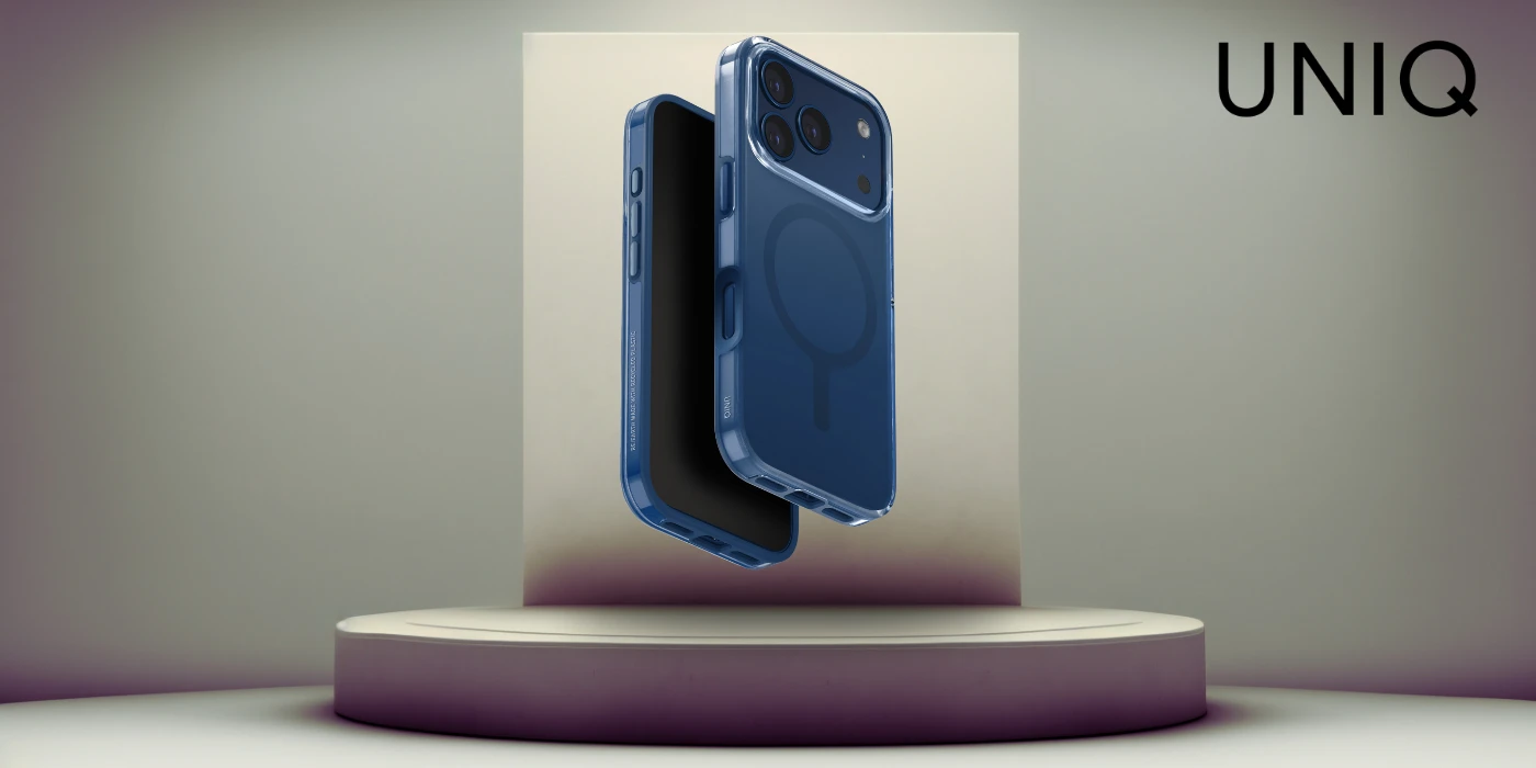 UNIQ Clario dėklas skirtas Apple iPhone 17 Pro Magclick Charging mėlynos spalvos aprašymas - Prekės nuotrauka UNIQ Clario dėklas skirtas Apple iPhone 17 Pro Magclick Charging mėlynos spalvos aprašymas - Prekės nuotrauka