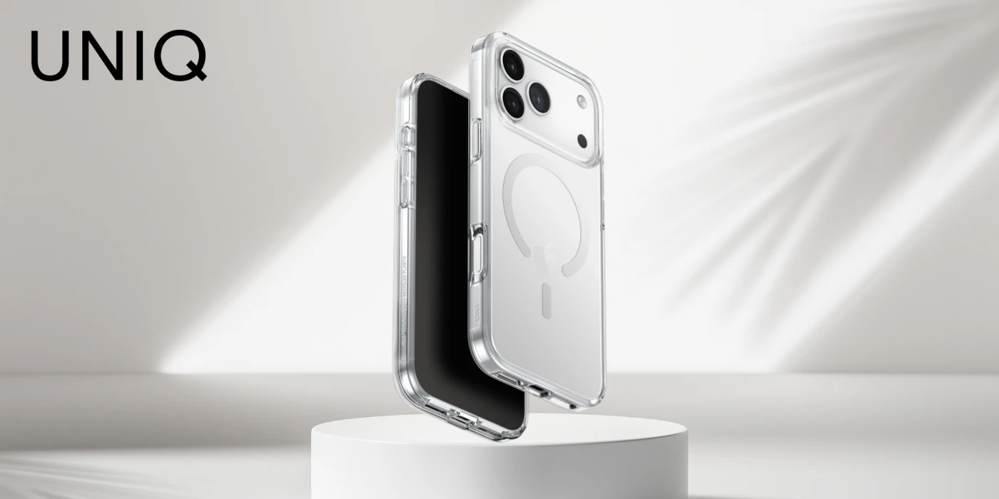 UNIQ Clario dėklas skirtas Apple iPhone 17 Pro Max Magclick Charging skaidrus aprašymas - Prekės nuotrauka UNIQ Clario dėklas skirtas Apple iPhone 17 Pro Max Magclick Charging skaidrus aprašymas - Prekės nuotrauka
