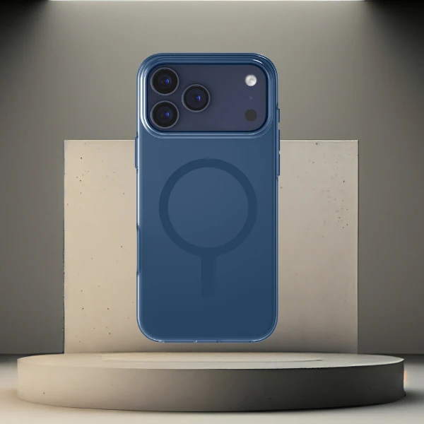 UNIQ Clario dėklas skirtas Apple iPhone 17 Pro Max Magclick Charging mėlynos spalvos aprašymas - Prekės nuotrauka UNIQ Clario dėklas skirtas Apple iPhone 17 Pro Max Magclick Charging mėlynos spalvos aprašymas - Prekės nuotrauka