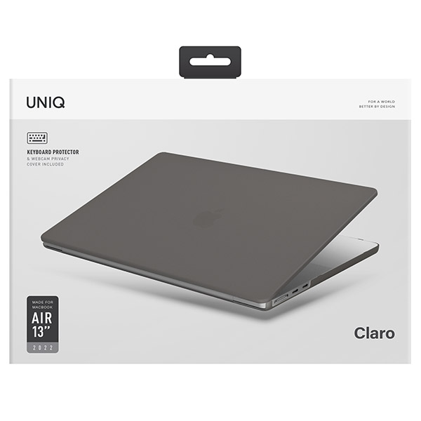 UNIQ priedas Claro MacBook Air 13 (2022) sm aprašymas - Prekės nuotrauka