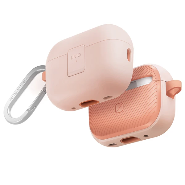 UNIQ Clyde Lock dėklas AirPods Pro 2 (2022/2023) powder pink-pink/light pink-crepe pink aprašymas - Prekės nuotrauka UNIQ Clyde Lock dėklas AirPods Pro 2 (2022/2023) powder pink-pink/light pink-crepe pink aprašymas - Prekės nuotrauka