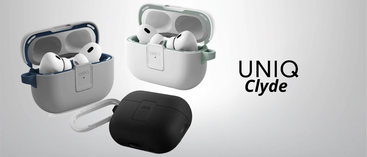 UNIQ Clyde Lock dėklas AirPods Pro 2 (2022/2023) baltas-mint/dove baltas-soft mint aprašymas - Prekės nuotrauka UNIQ Clyde Lock dėklas AirPods Pro 2 (2022/2023) baltas-mint/dove baltas-soft mint aprašymas - Prekės nuotrauka
