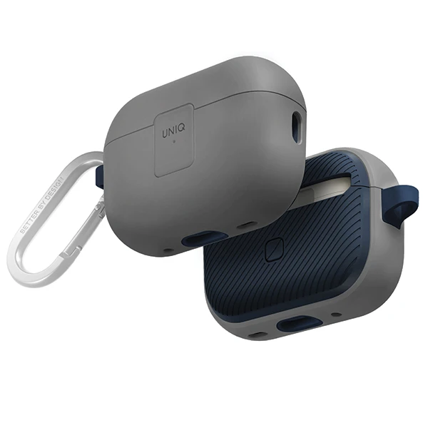 UNIQ Clyde Lock dėklas AirPods Pro 2 (2022/2023) Chalk Pilkas-Marine Mėlyna aprašymas - Prekės nuotrauka UNIQ Clyde Lock dėklas AirPods Pro 2 (2022/2023) Chalk Pilkas-Marine Mėlyna aprašymas - Prekės nuotrauka