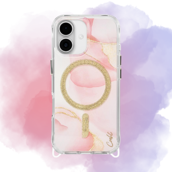 UNIQ Coehl Aeris iPhone 17 dėklas su magnetiniu įkrovimu, rožinės spalvos aprašymas - Prekės nuotrauka