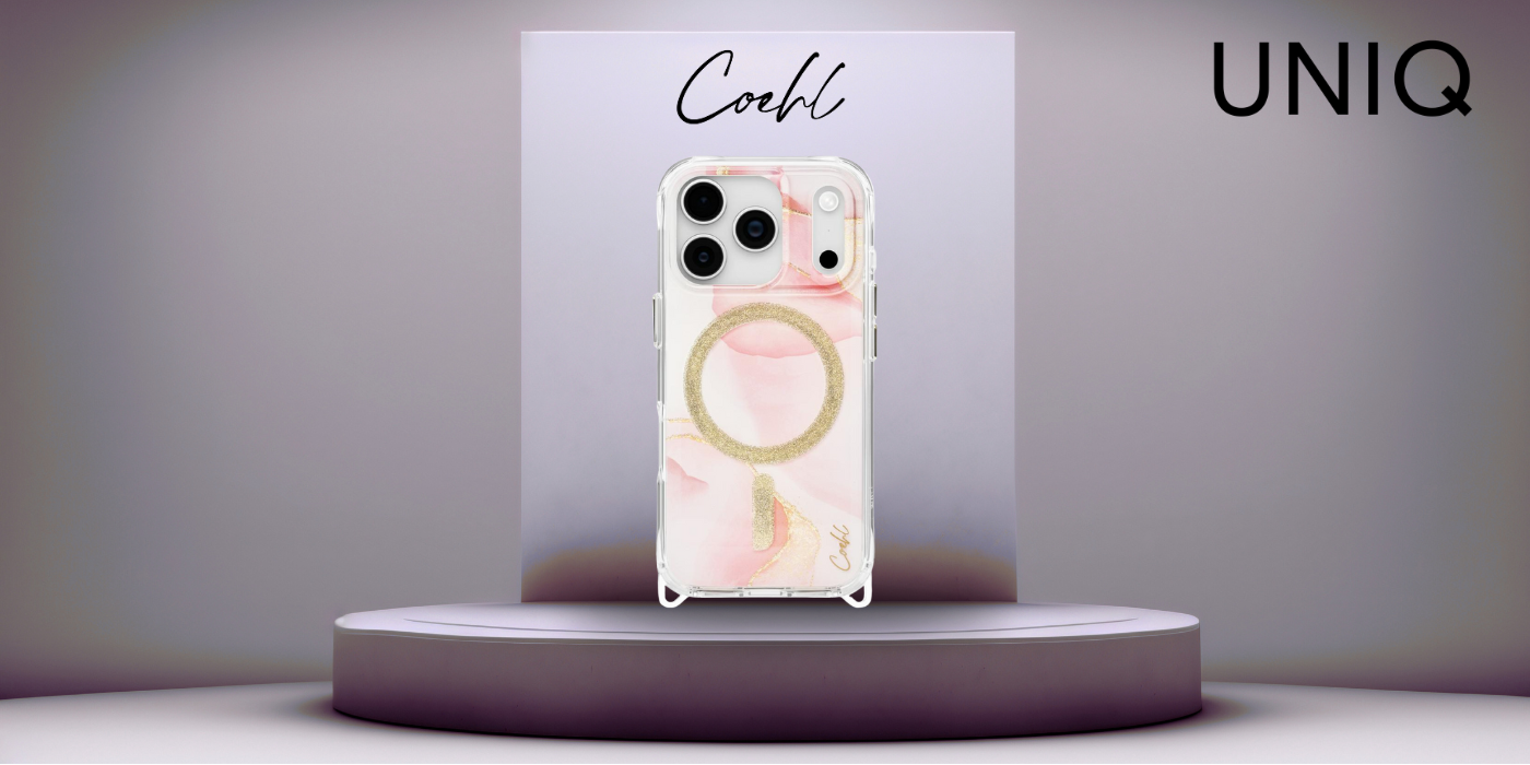 UNIQ Coehl Aeris Dėklas iPhone 17 Pro su magnetiniu įkrovimu, rožinės spalvos aprašymas - Prekės nuotrauka