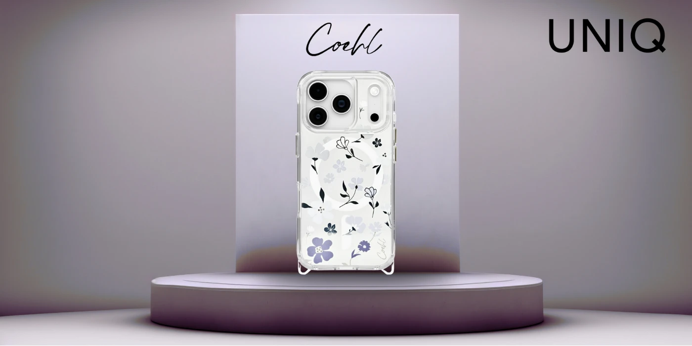 UNIQ Coehl Amara dėklas skirtas Apple iPhone 17 Pro Magnetic Charging lilac aprašymas - Prekės nuotrauka
