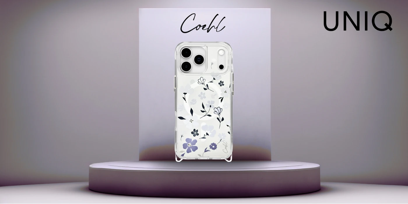 UNIQ Coehl Amara dėklas skirtas Apple iPhone 17 Pro Max Magnetic Charging lilac aprašymas - Prekės nuotrauka