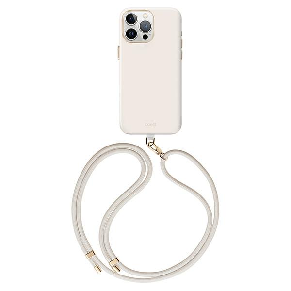 UNIQ Coehl Creme iPhone 15 Pro 6.1″ magnetinis įkrovimo dėklas Ivory aprašymas - Prekės nuotrauka
