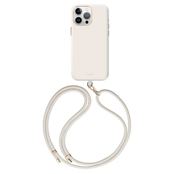 UNIQ Coehl Creme iPhone 15 Pro Max 6.7″ magnetinis įkrovimo dėklas ivory aprašymas - Prekės nuotrauka