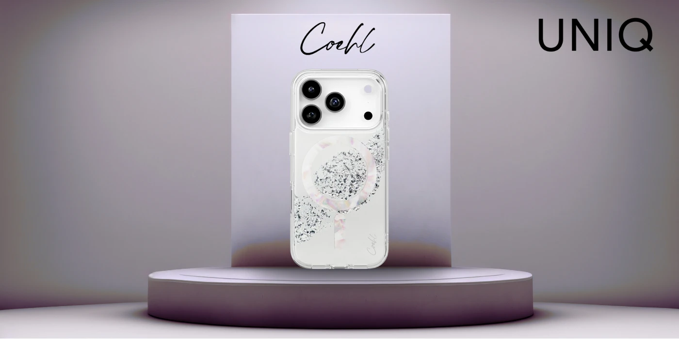 UNIQ Coehl Crystelle dėklas skirtas Apple iPhone 17 Pro Magnetic Charging sidabro spalvos aprašymas - Prekės nuotrauka UNIQ Coehl Crystelle dėklas skirtas Apple iPhone 17 Pro Magnetic Charging sidabro spalvos aprašymas - Prekės nuotrauka