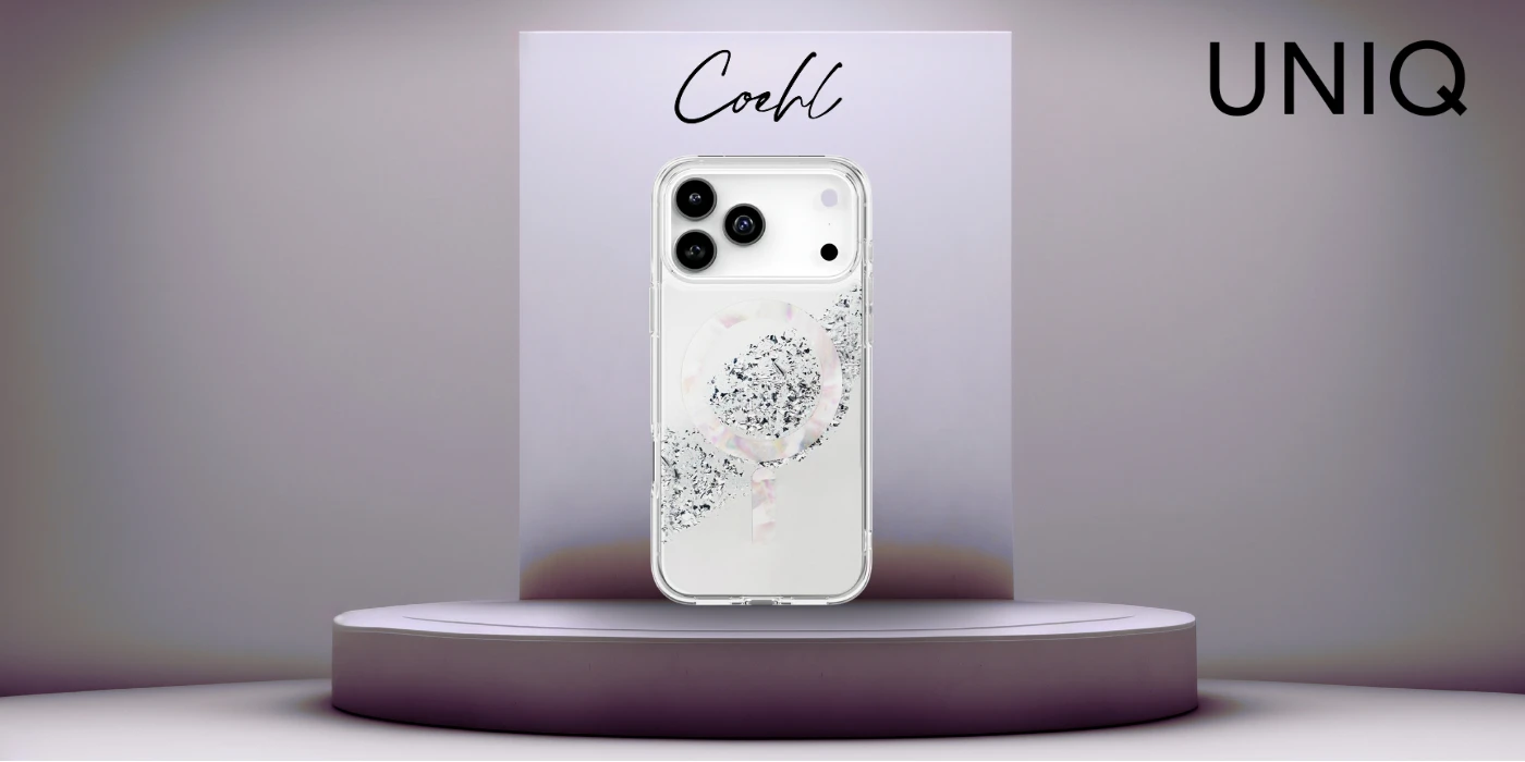 UNIQ Coehl Crystelle Dėklas skirtas Apple iPhone 17 Pro Max Magnetic Charging sidabro spalvos aprašymas - Prekės nuotrauka UNIQ Coehl Crystelle Dėklas skirtas Apple iPhone 17 Pro Max Magnetic Charging sidabro spalvos aprašymas - Prekės nuotrauka