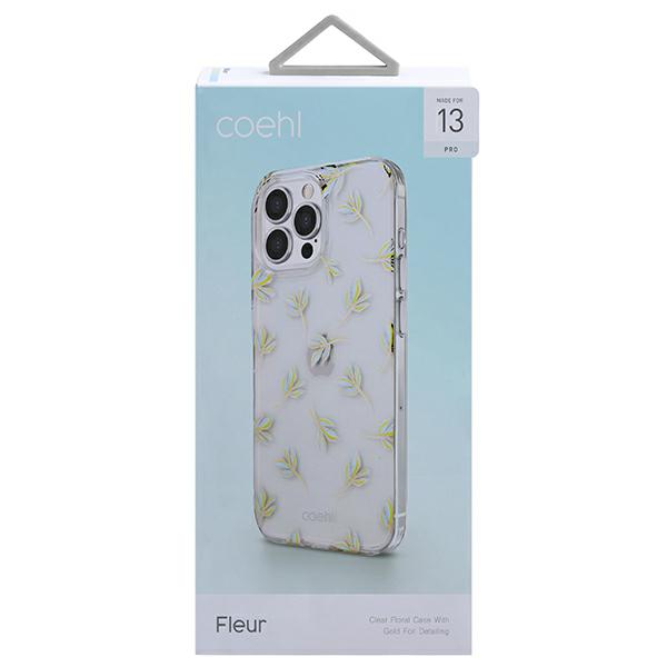 UNIQ Coehl Fleur Dėklas Apple iPhone 13 Pro / 13 6,1″ sky mėlynas aprašymas - Prekės nuotrauka
