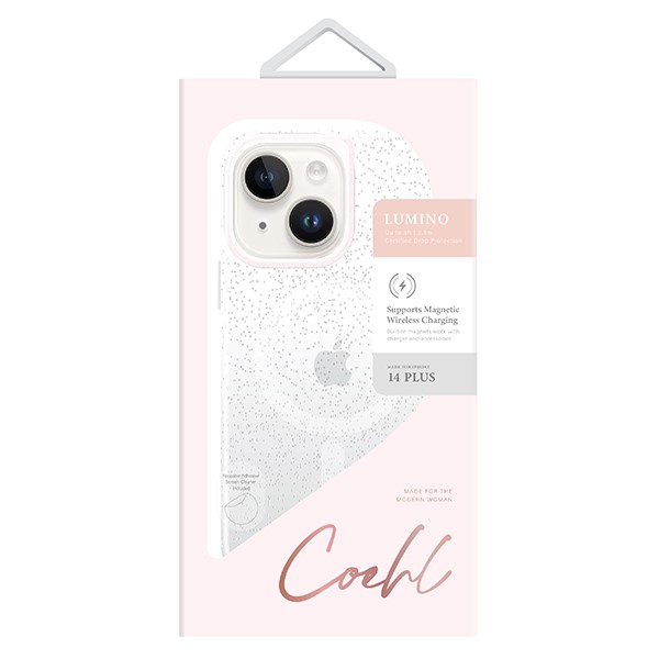 UNIQ Coehl Lumino Dėklas Apple iPhone 14 Plus/ 15 Plus 6,7″ sparkling sidabrinis aprašymas - Prekės nuotrauka UNIQ Coehl Lumino Dėklas Apple iPhone 14 Plus/ 15 Plus 6,7″ sparkling sidabrinis aprašymas - Prekės nuotrauka