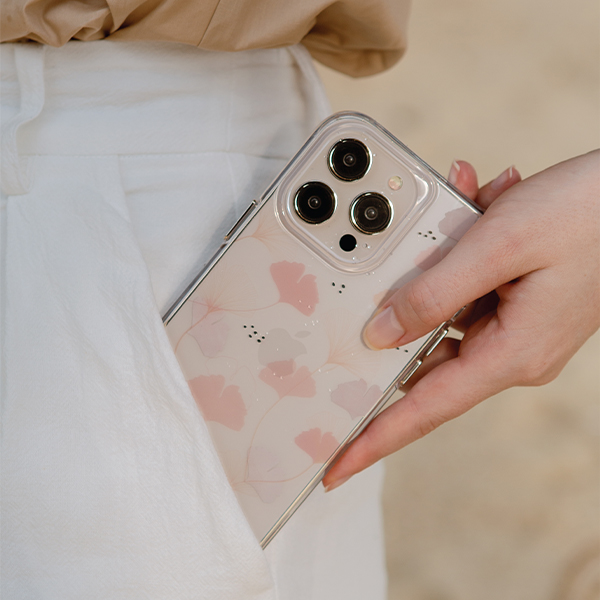 UNIQ Coehl Meadow dėklas iPhone 14 Pro Max 6,7″ spring rožinės spalvos aprašymas - Prekės nuotrauka
