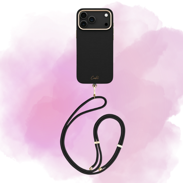 Dėklas UNIQ Coehl Mirelle case for iPhone 17 Pro Max Magnetic Charging ebony aprašymas - Prekės nuotrauka