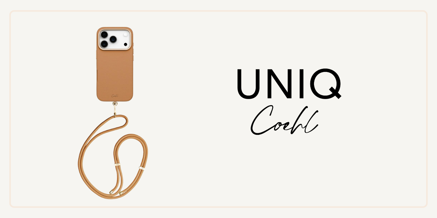 UNIQ Coehl Mirelle Dėklas iPhone 17 Pro su magnetiniu įkrovimu, rudos spalvos aprašymas - Prekės nuotrauka
