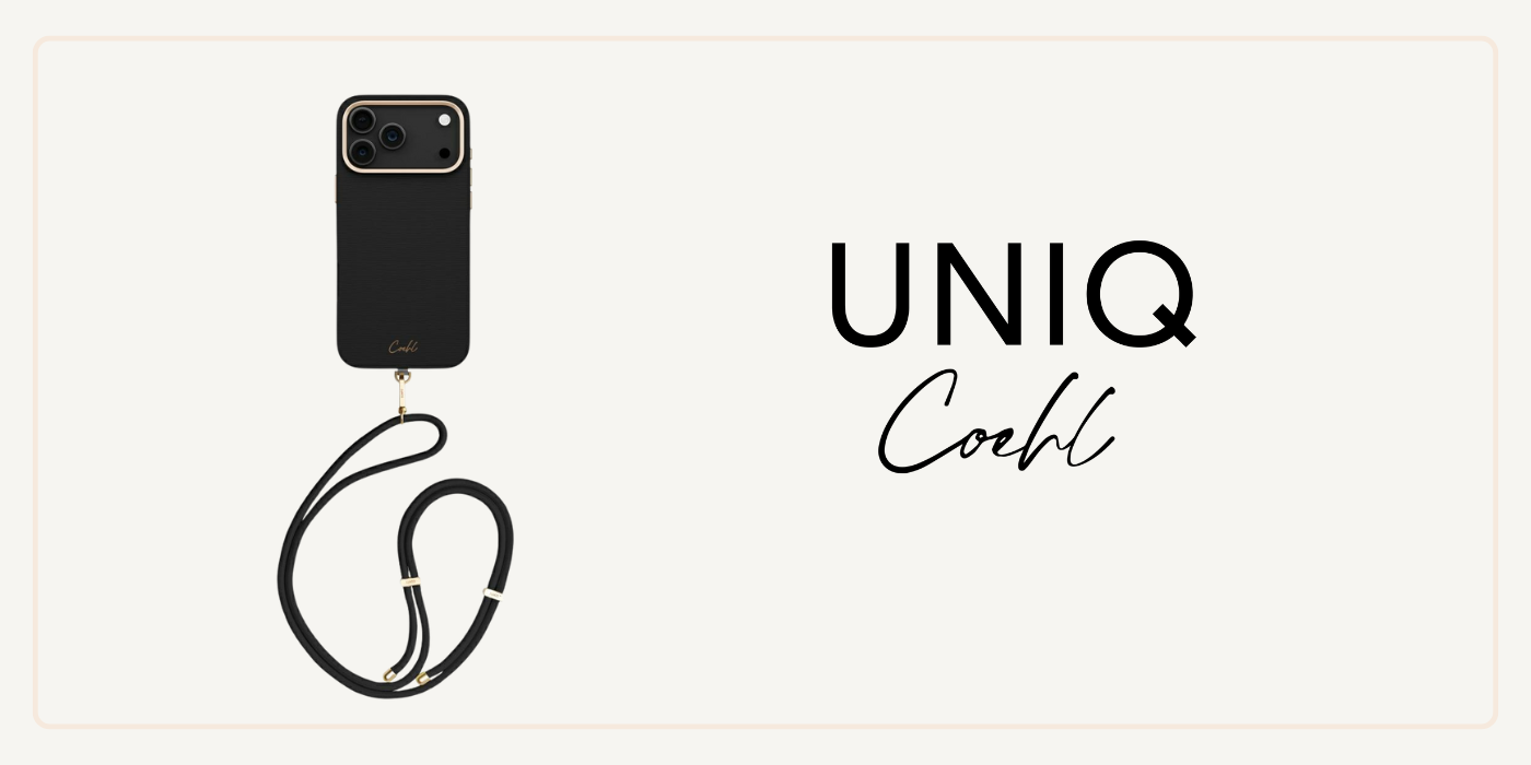UNIQ Coehl Mirelle dėklas, skirtas iPhone 17 Pro Max, su magnetiniu įkrovimu, juodmedžio spalvos aprašymas - Prekės nuotrauka