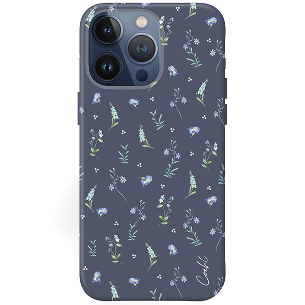 UNIQ Coehl Prairie iPhone 15 Pro Max 6.7″ tamsiai mėlynas levandų mėlynumo dėklas aprašymas - Prekės nuotrauka