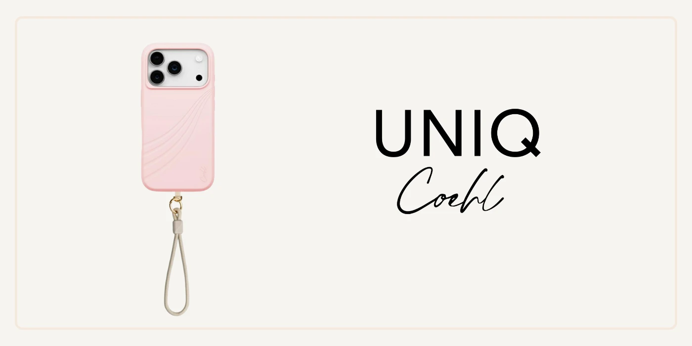 UNIQ Coehl Serina Dėklas skirtas Apple iPhone 17 Pro Magnetic Charging rožinės spalvos aprašymas - Prekės nuotrauka
